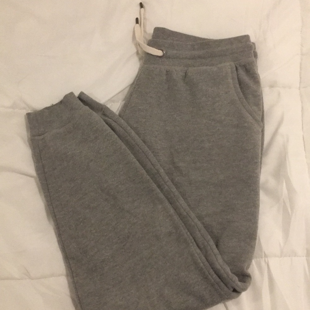 grey joggers